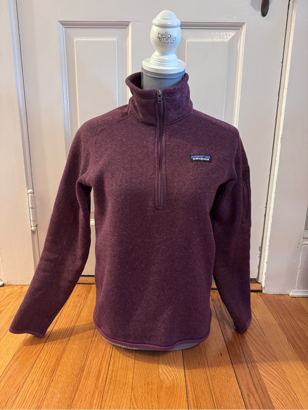 Patagonia Women's Plum Half-Zip Fleece Pullover